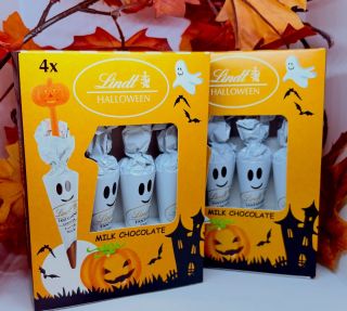 Halloweenská nálada s Lindt 🎃🍫 Kdo by odolal této dokonalé čokoládě? Najdete u nás na E-shopu #lindt #sladkepotreby...
